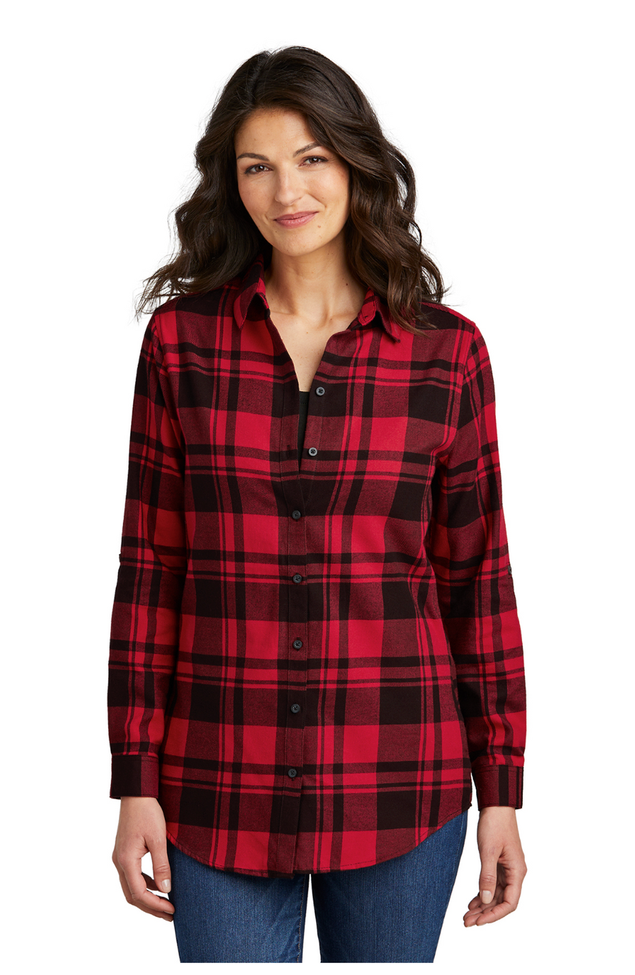 Authority Port Authority Ladies Plaid Flannel Shirt (Preorder)