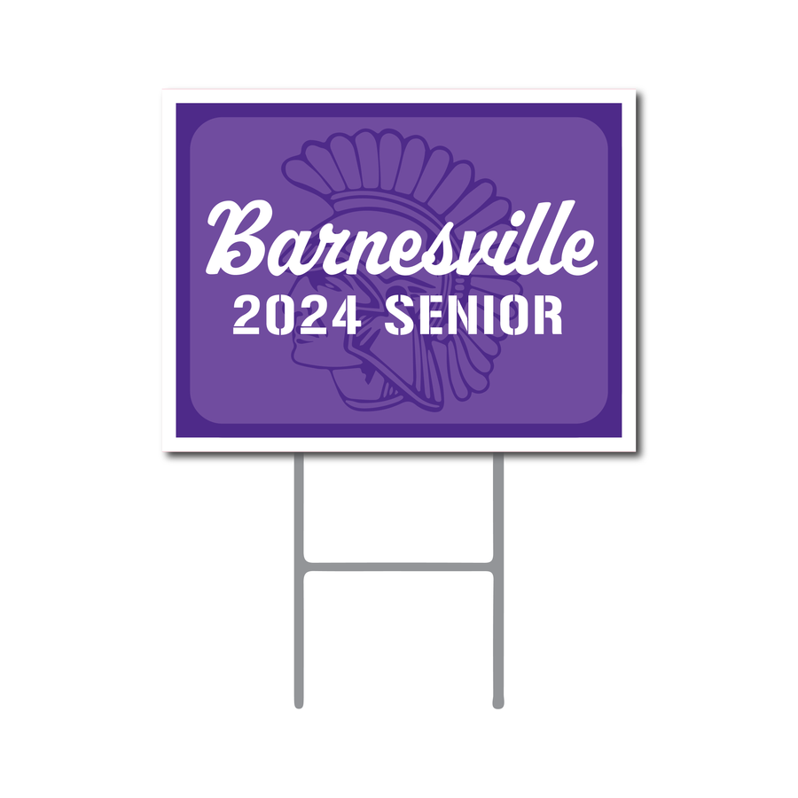 Barnesville Senior Yard Sign