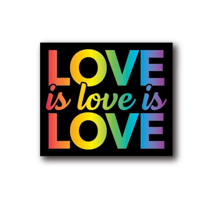 Love is Love Pride Sticker