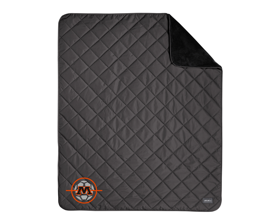 MHS Boys Soccer Eddie Bauer Quilted Insulated Fleece Blanket- Preorder