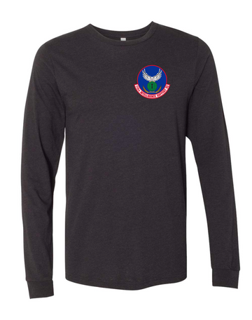 Happy Hooligans 119th Intelligence Support Squadron Long Sleeve Color Badge T-shirt (Preorder)