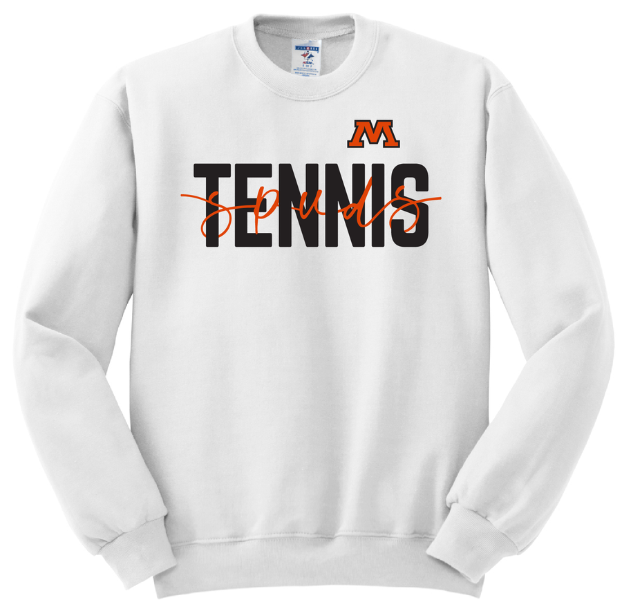 MHS Tennis Jerzees Crewneck Sweatshirt