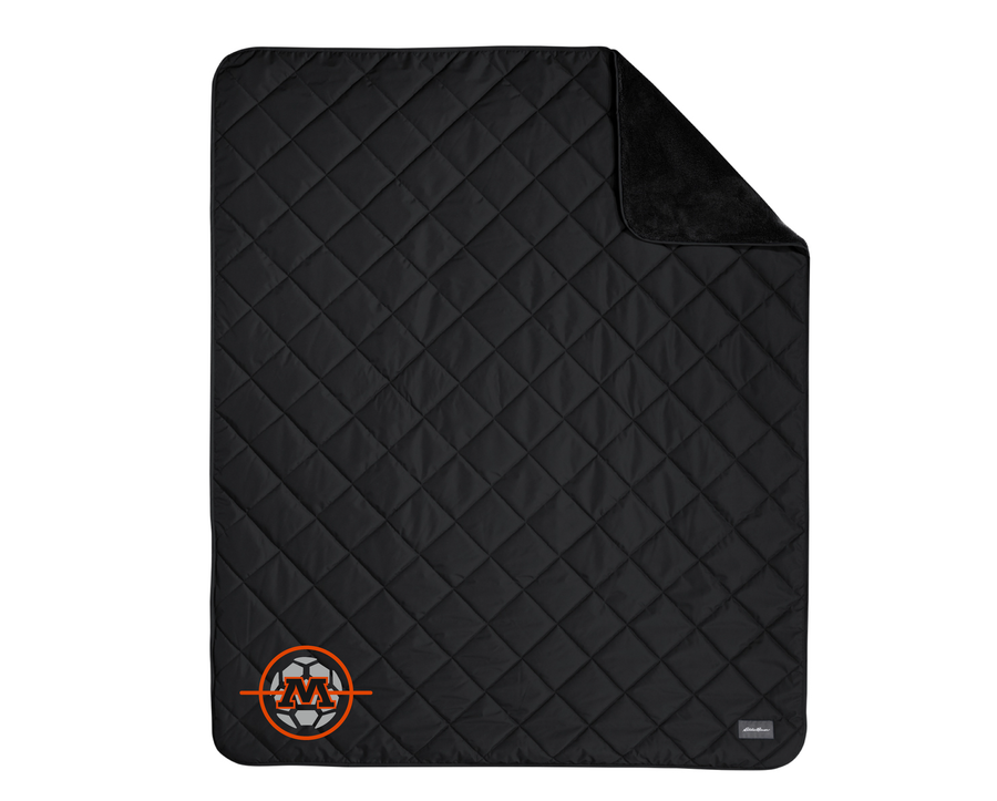 MHS Boys Soccer Eddie Bauer Quilted Insulated Fleece Blanket- Preorder