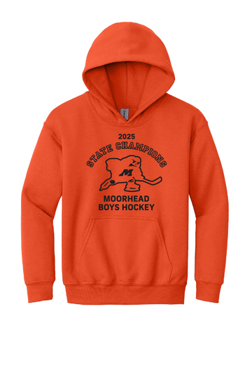 2025 MN State Champions Boys Hockey YOUTH Fleece Hoodie