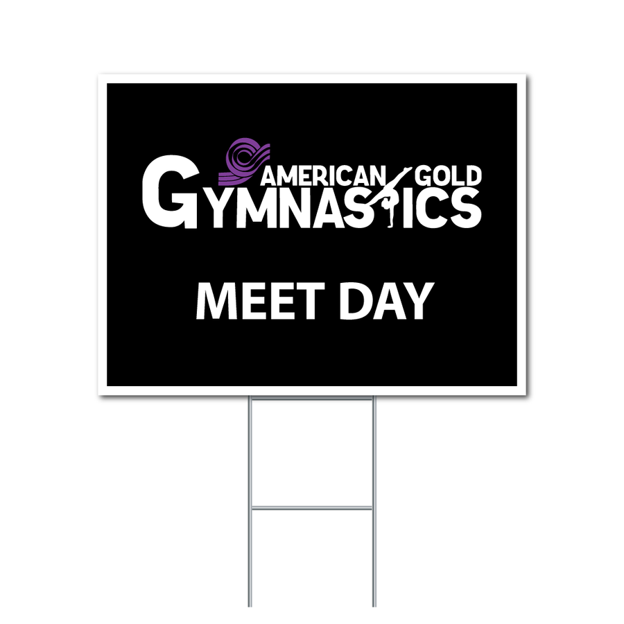 American Gold Yard sign