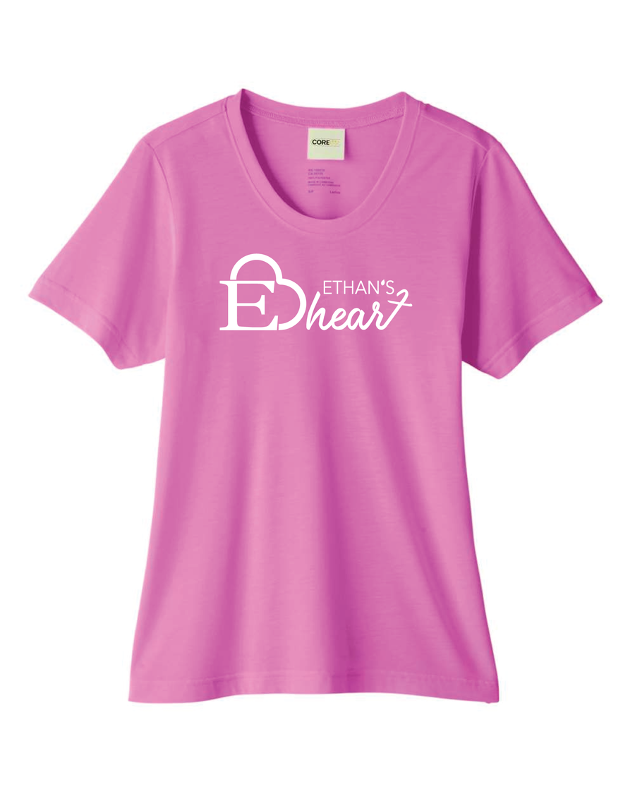 Ethan's Heart Women's Fusion ChromaSoft Performance T-shirt
