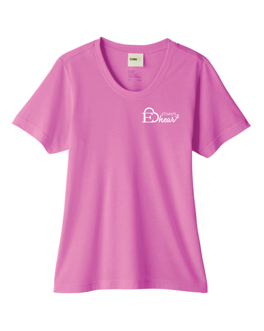 Ethan's Heart Women's Fusion ChromaSoft Performance T-shirt
