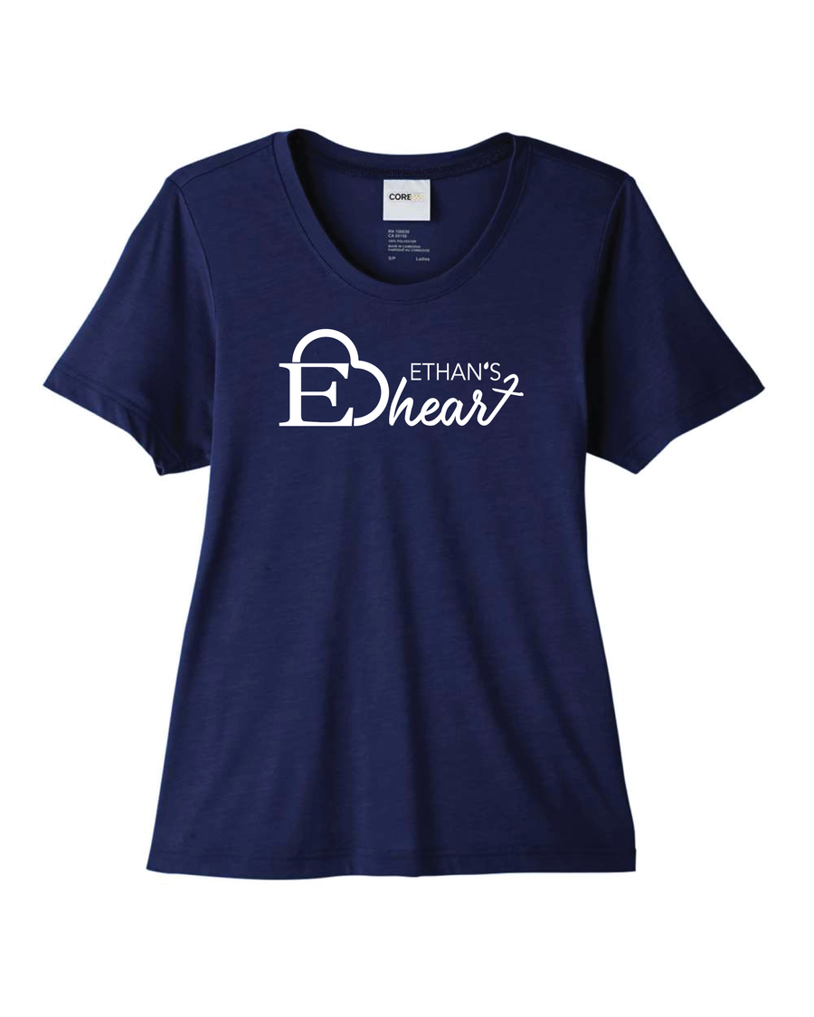 Ethan's Heart Women's Fusion ChromaSoft Performance T-shirt