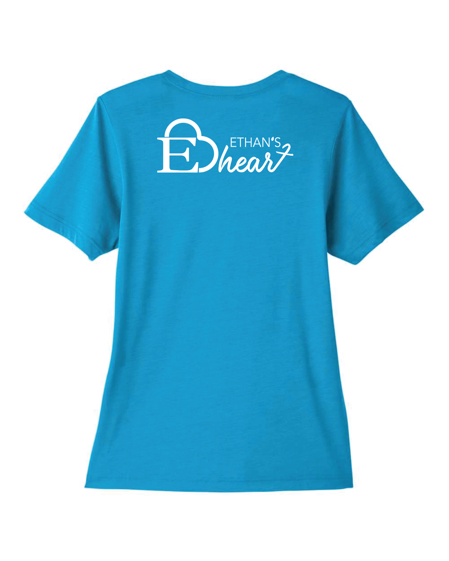 Ethan's Heart Women's Fusion ChromaSoft Performance T-shirt