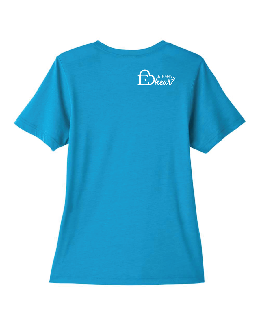 Ethan's Heart Women's Fusion ChromaSoft Performance T-shirt