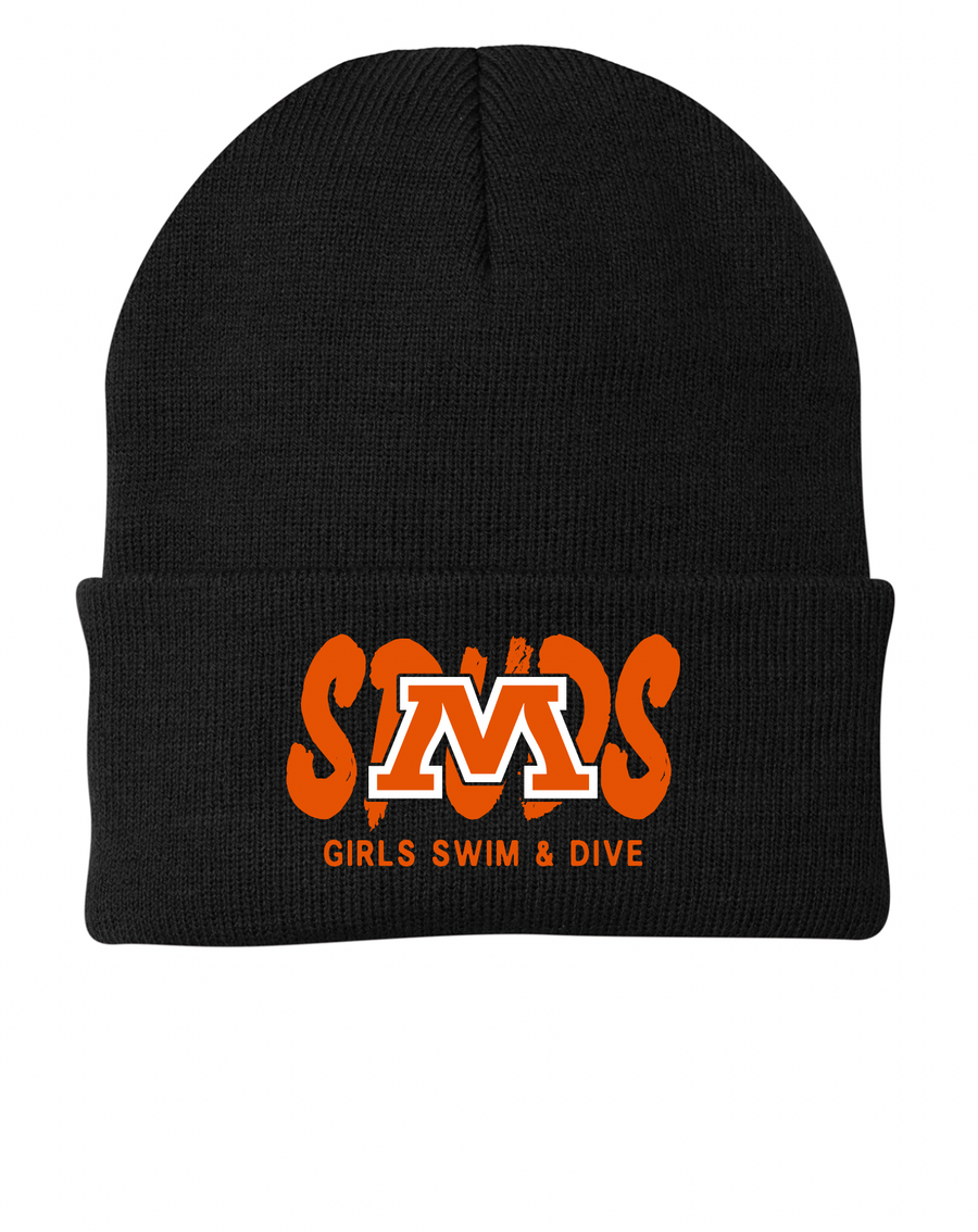 MHS Swim and Dive Cuff Beanie (23-preorder)