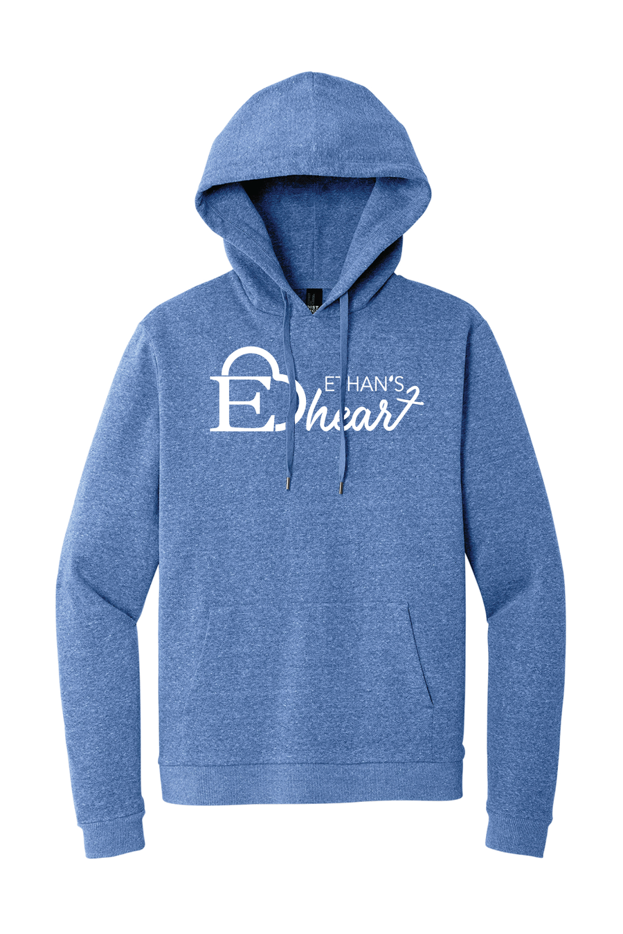 Ethan's Heart Triblend Fleece Pullover Hoodie