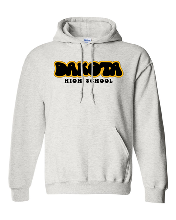 Dakota High School Gildan Dry Blend Hooded Sweatshirt