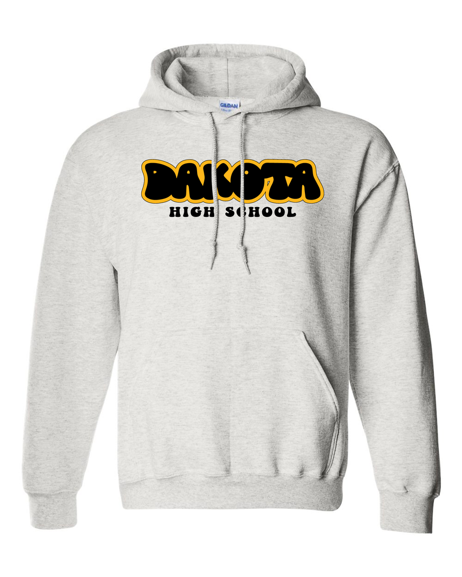 Dakota High School Gildan Dry Blend Hooded Sweatshirt