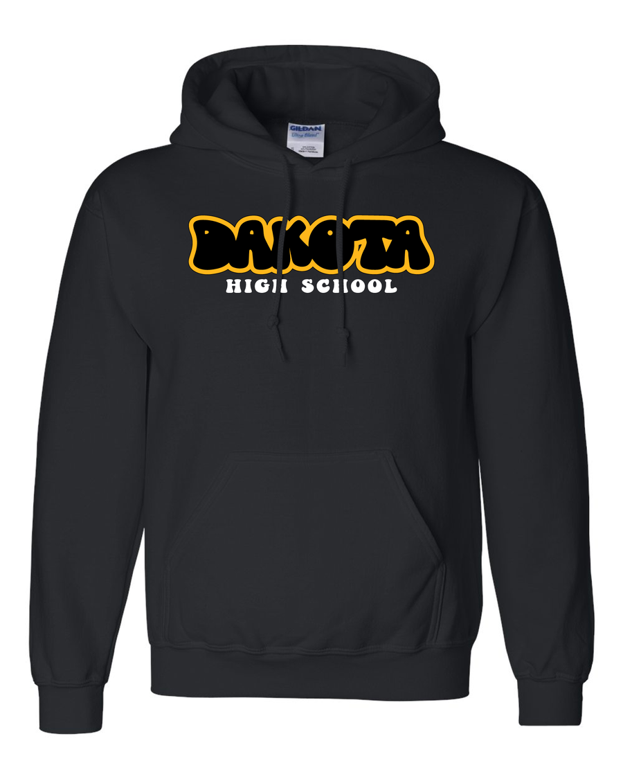 Dakota High School Gildan Dry Blend Hooded Sweatshirt
