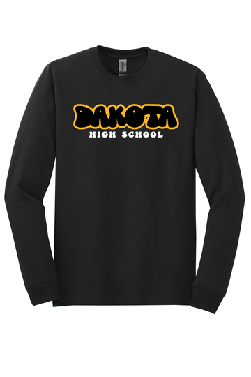 Dakota High School Gildan Ultra Cotton Long Sleeve