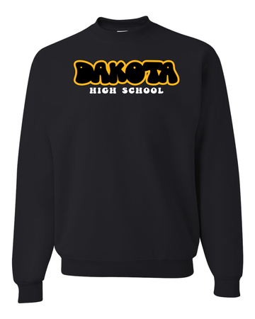 Dakota High School Jerzees Crewneck Sweatshirt