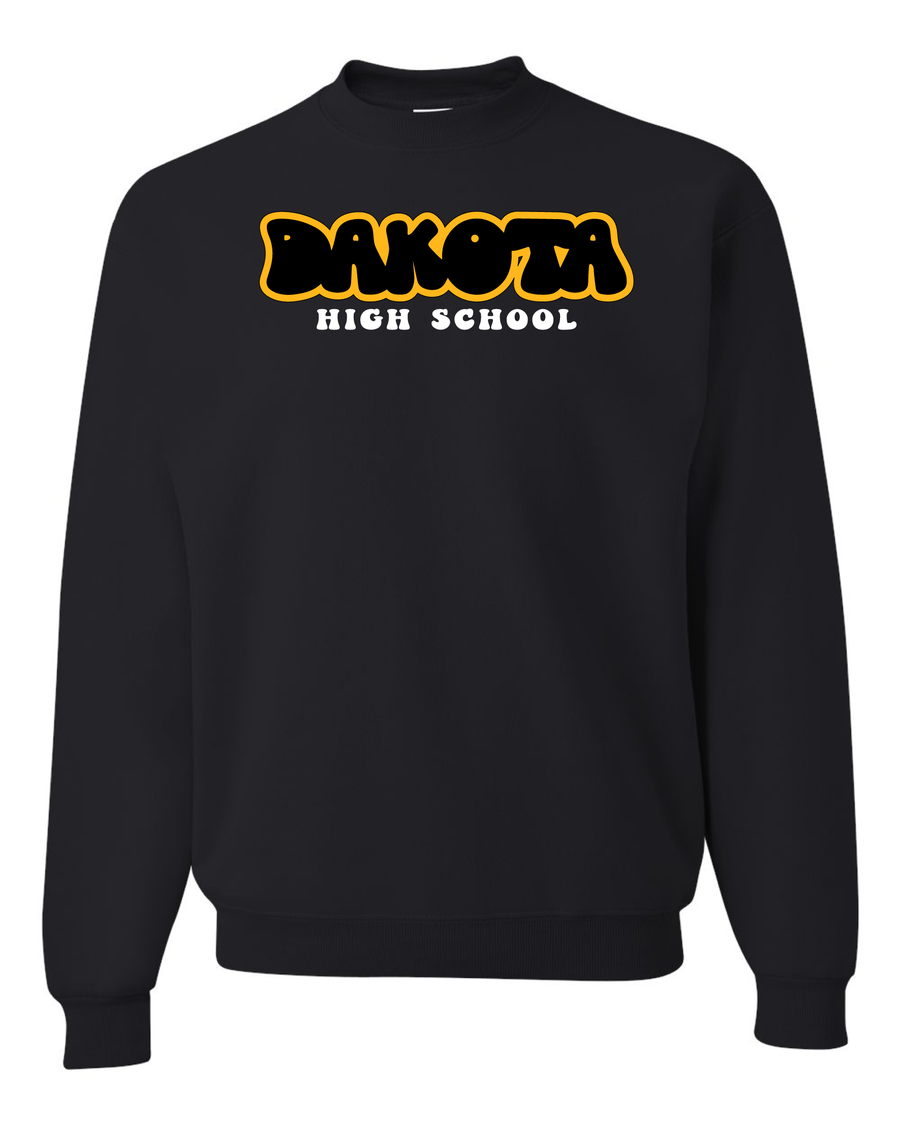 Dakota High School Jerzees Crewneck Sweatshirt