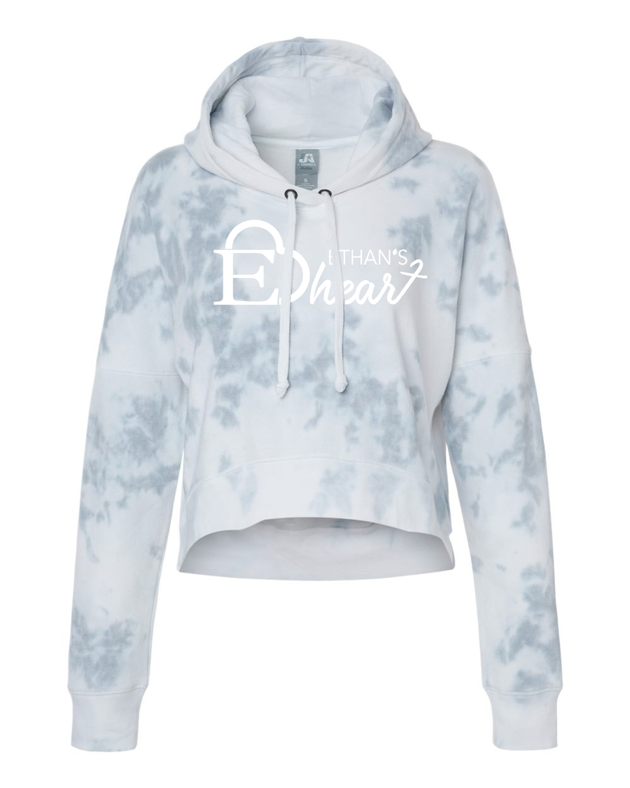 Ethan's Heart Ladies Crop Hoodie