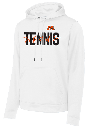 MHS Tennis Sport Tek Fleece Hooded Pullover