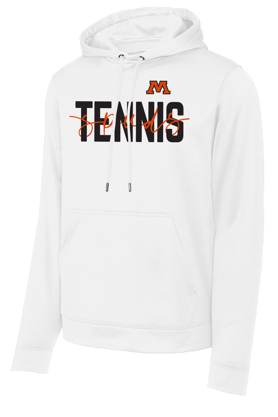 MHS Tennis Sport Tek Fleece Hooded Pullover