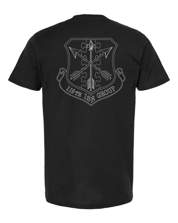 Happy Hooligans 119th ISR Group Black Badge T-shirt (Preorder)