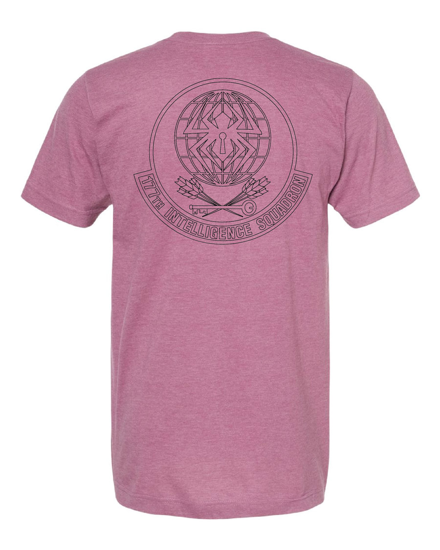 Happy Hooligans 177th Intelligence Squadron Black Badge T-shirt (Preorder)