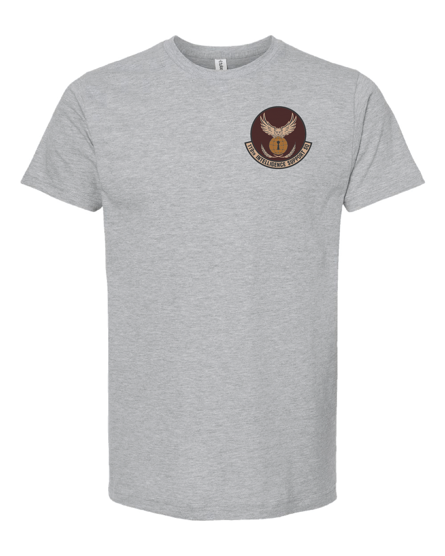 Happy Hooligans 119th Intelligence Support Sq Muted Badge T-shirt (Preorder)