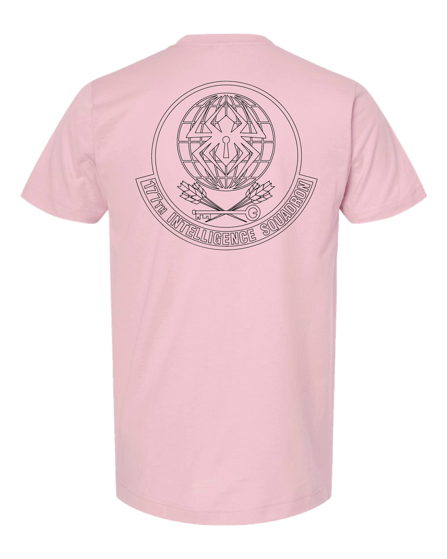 Happy Hooligans 177th Intelligence Squadron Black Badge T-shirt (Preorder)