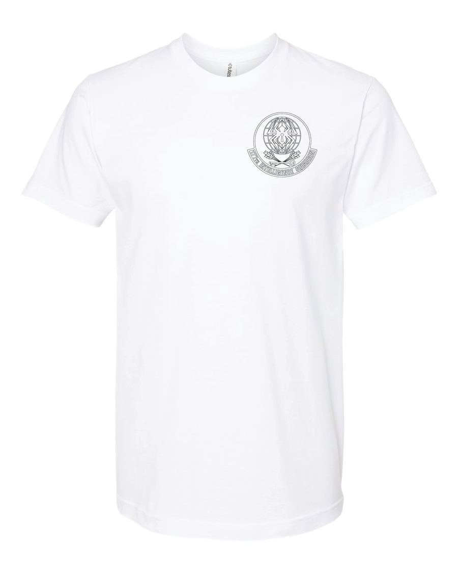 Happy Hooligans 177th Intelligence Squadron Black Badge T-shirt (Preorder)