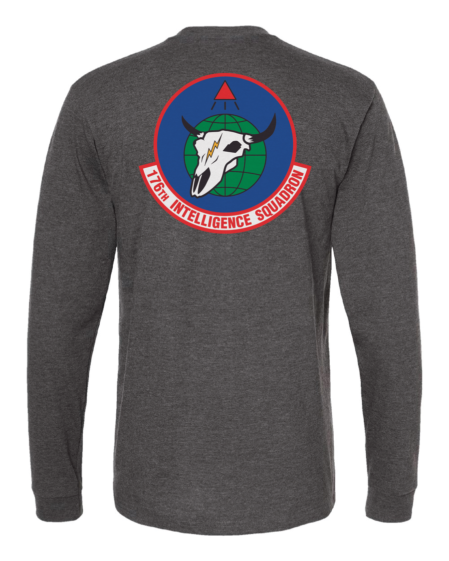 Happy Hooligans 176th Intelligence Squadron Full Color Long Sleeve T-shirt (Preorder)
