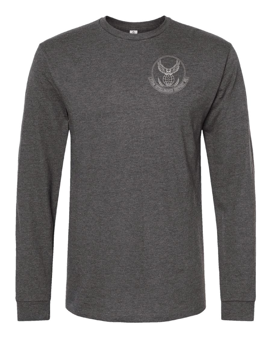 Happy Hooligans 119th Intelligence Support Sq Long Sleeve Black Badge T-shirt (Preorder)