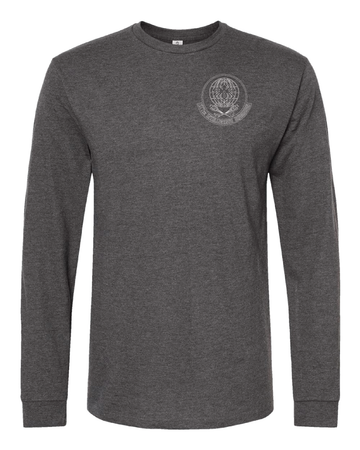 Happy Hooligans 177th Intelligence Squadron Black Badge Long Sleeve T-shirt (Preorder)