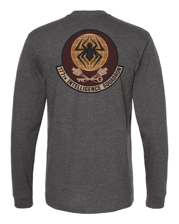 Happy Hooligans 177th Intelligence Squadron Muted Long Sleeve T-shirt (Preorder)