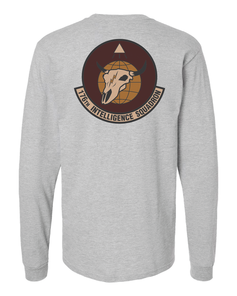 Happy Hooligans 176th Intelligence Squadron Muted Long Sleeve T-shirt (Preorder)