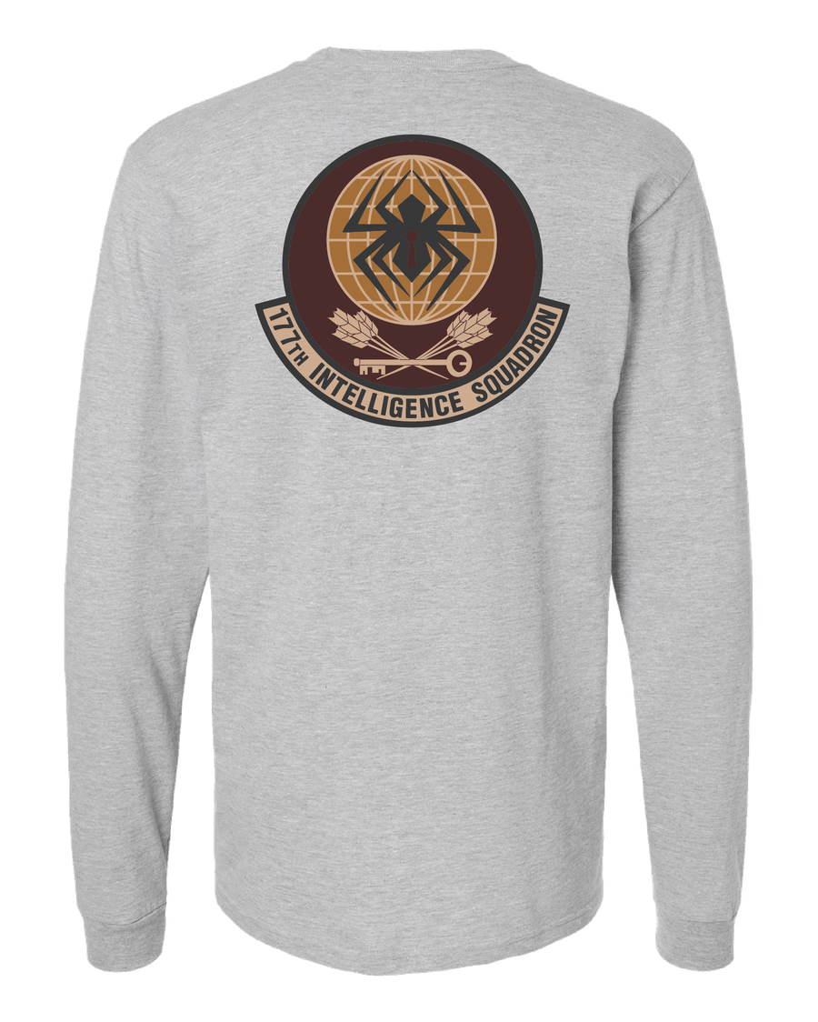 Happy Hooligans 177th Intelligence Squadron Muted Long Sleeve T-shirt (Preorder)