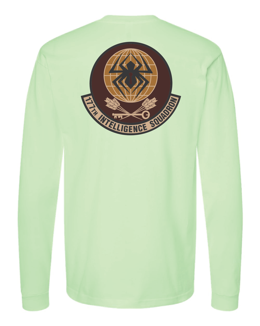 Happy Hooligans 177th Intelligence Squadron Muted Long Sleeve T-shirt (Preorder)