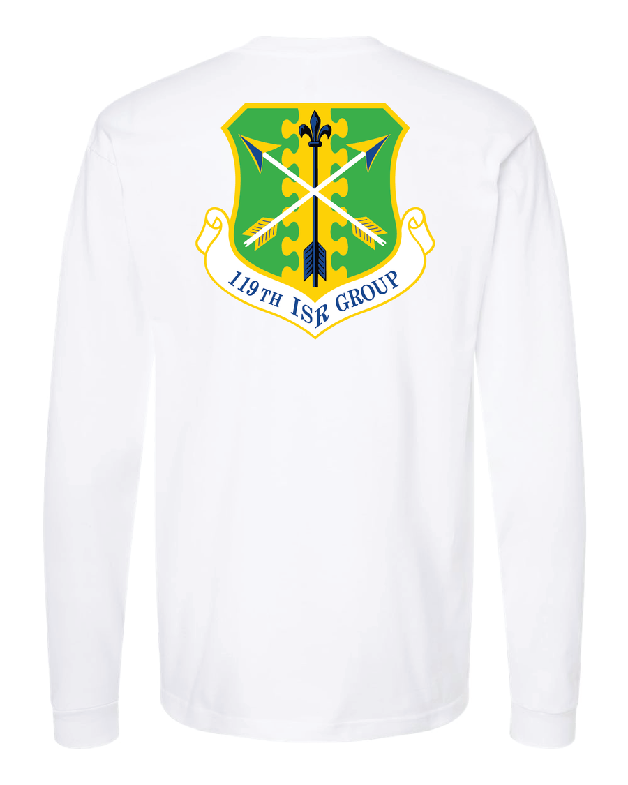 Happy Hooligans 119th ISR Group Long Sleeve Full Color Badge T-shirt (Preorder)