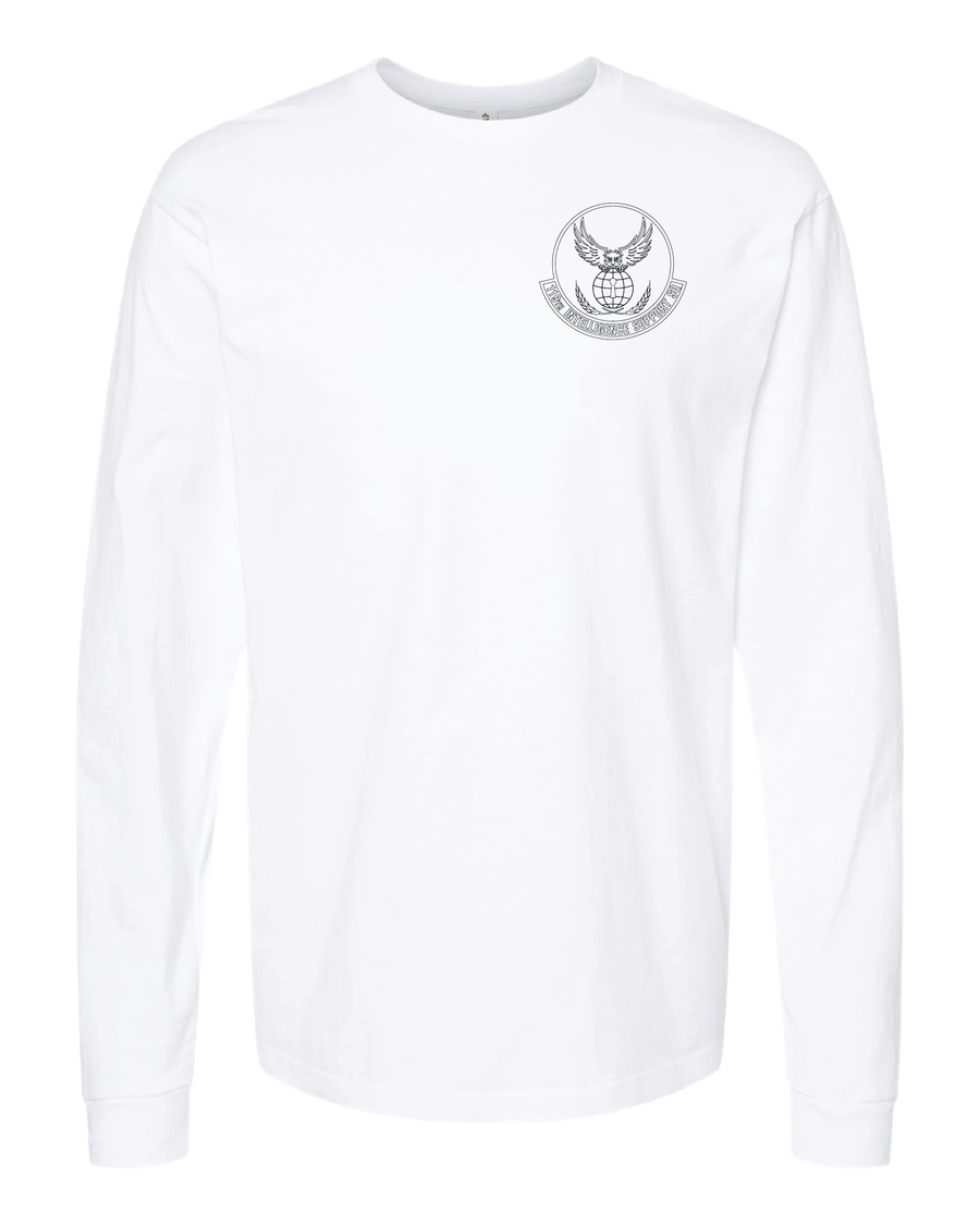 Happy Hooligans 119th Intelligence Support Sq Long Sleeve Black Badge T-shirt (Preorder)