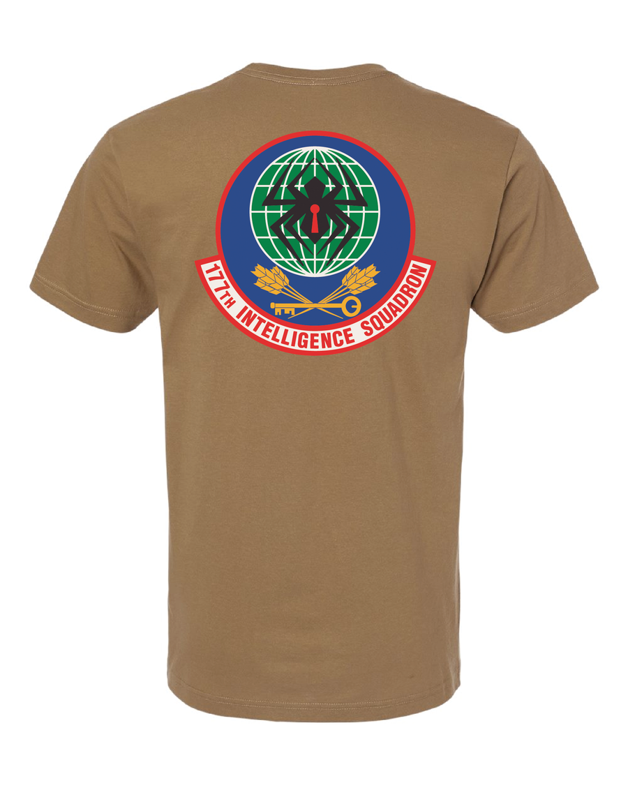 Happy Hooligans 177th Intelligence Squadron Full Color T-shirt (Preorder)