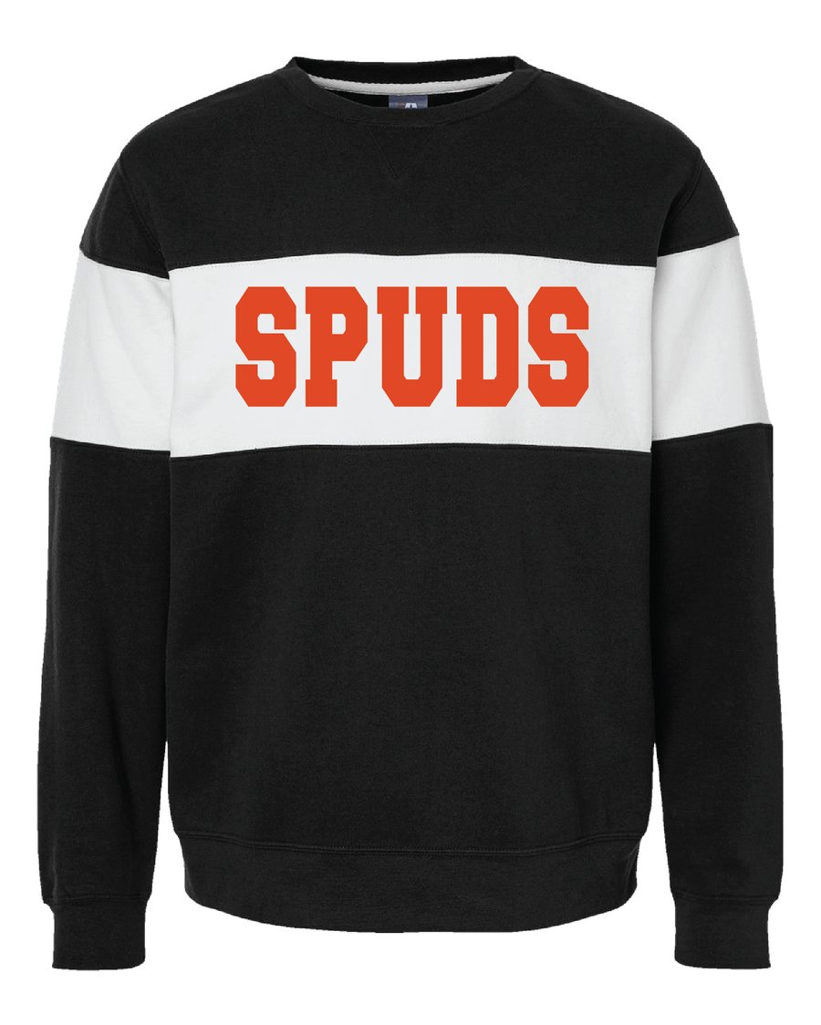 SPUDS Color Block Crewneck Sweatshirt