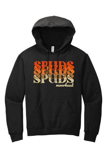 4 Color Spuds Hooded Sweatshirt
