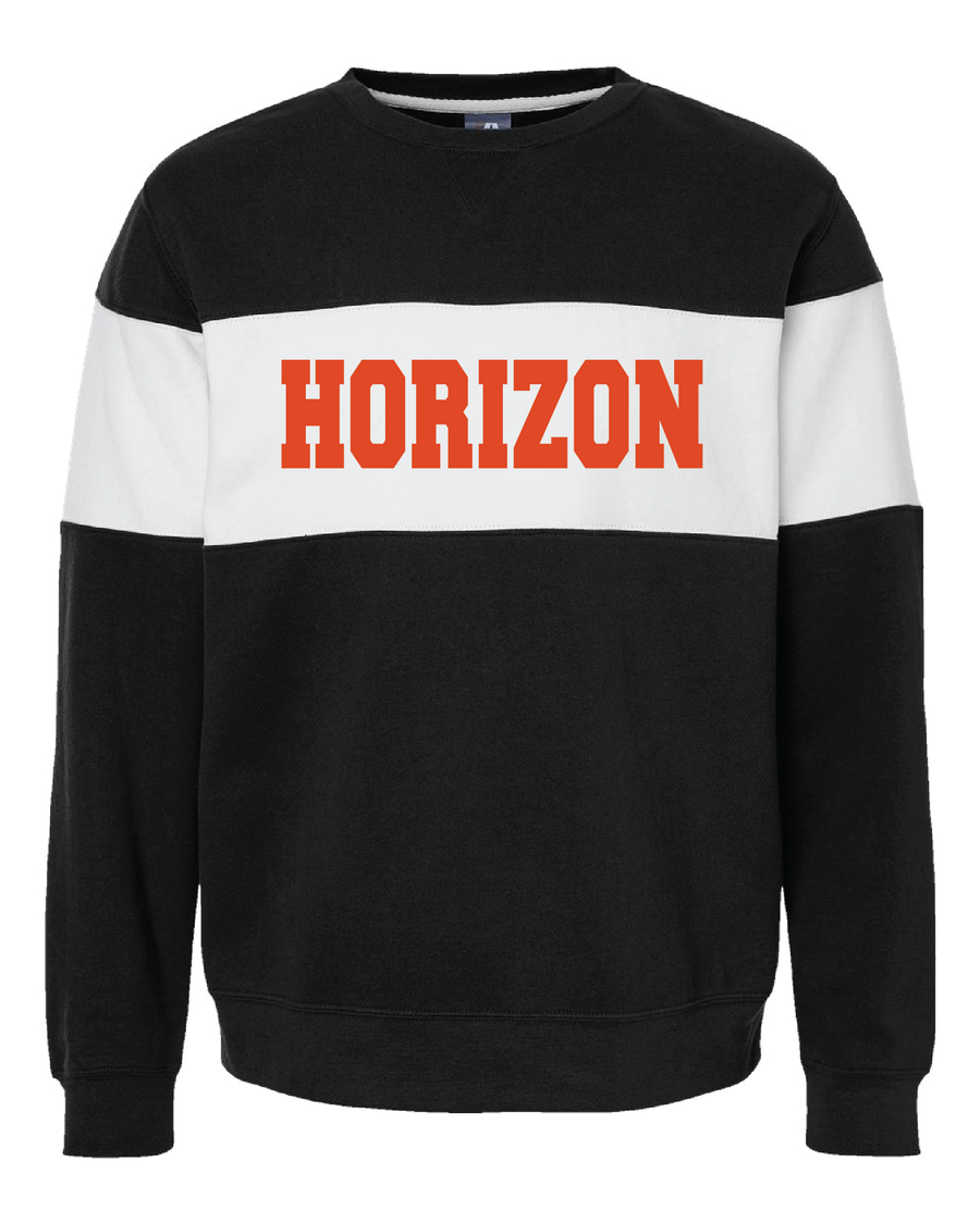 Horizon Color Block Crewneck Sweatshirt