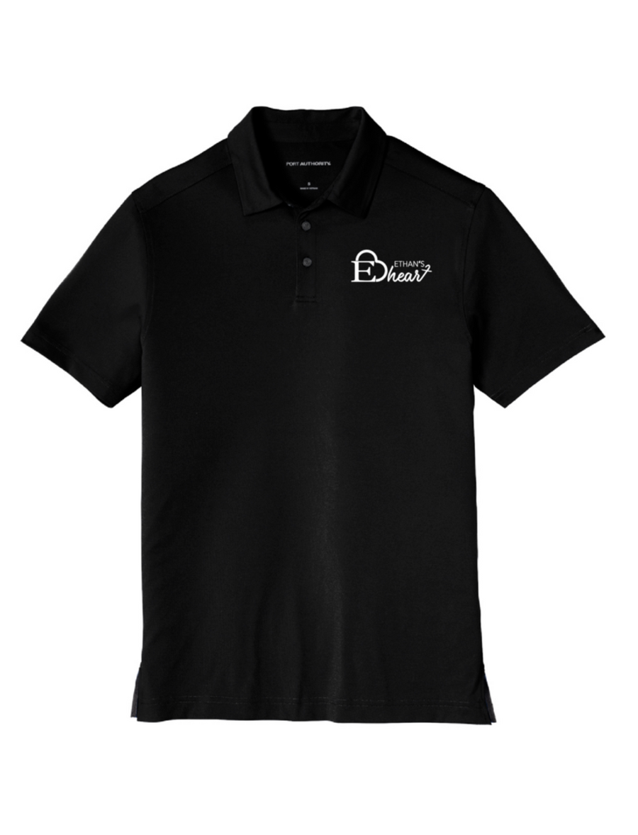 Ethan's Heart Mens City Stretch Polo