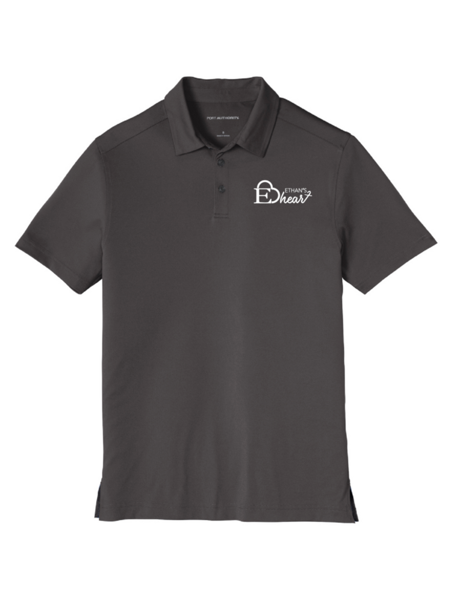 Ethan's Heart Mens City Stretch Polo