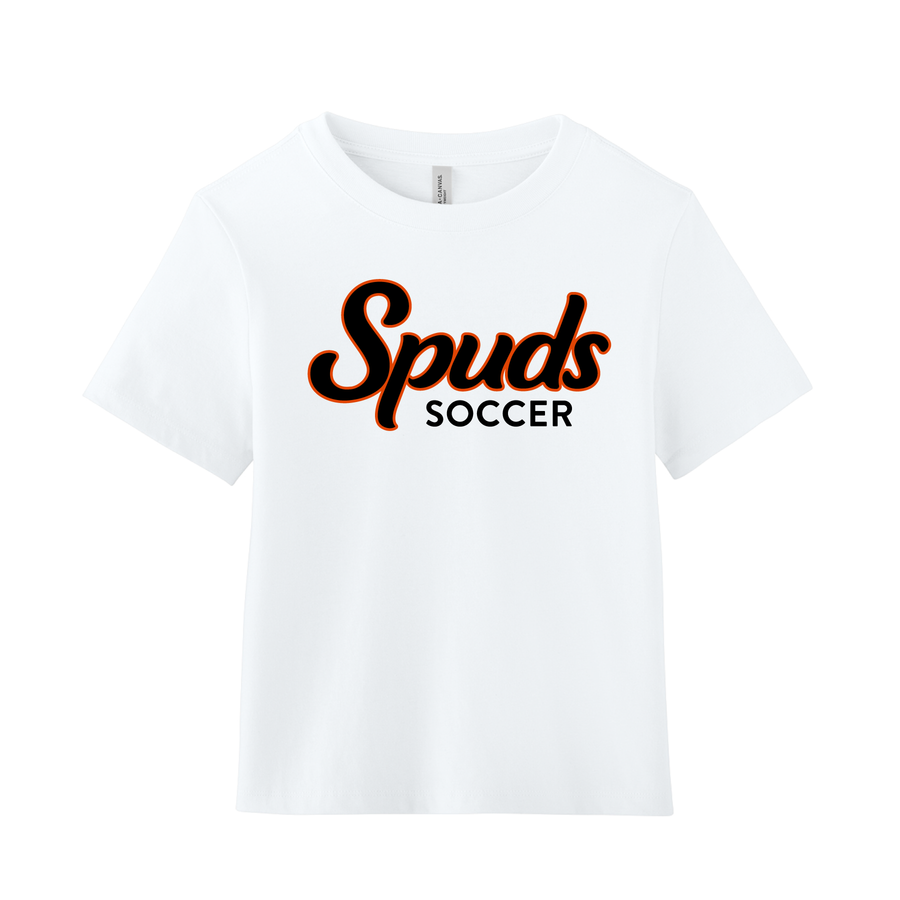 '25 Spuds Soccer Womens Bella Canvas T-shirt