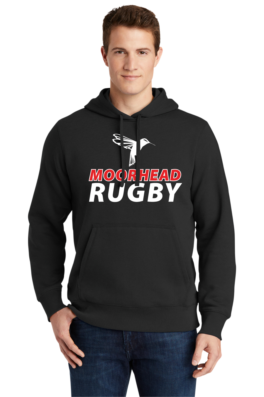 MSUM Rugby Hooded Sweatshirt