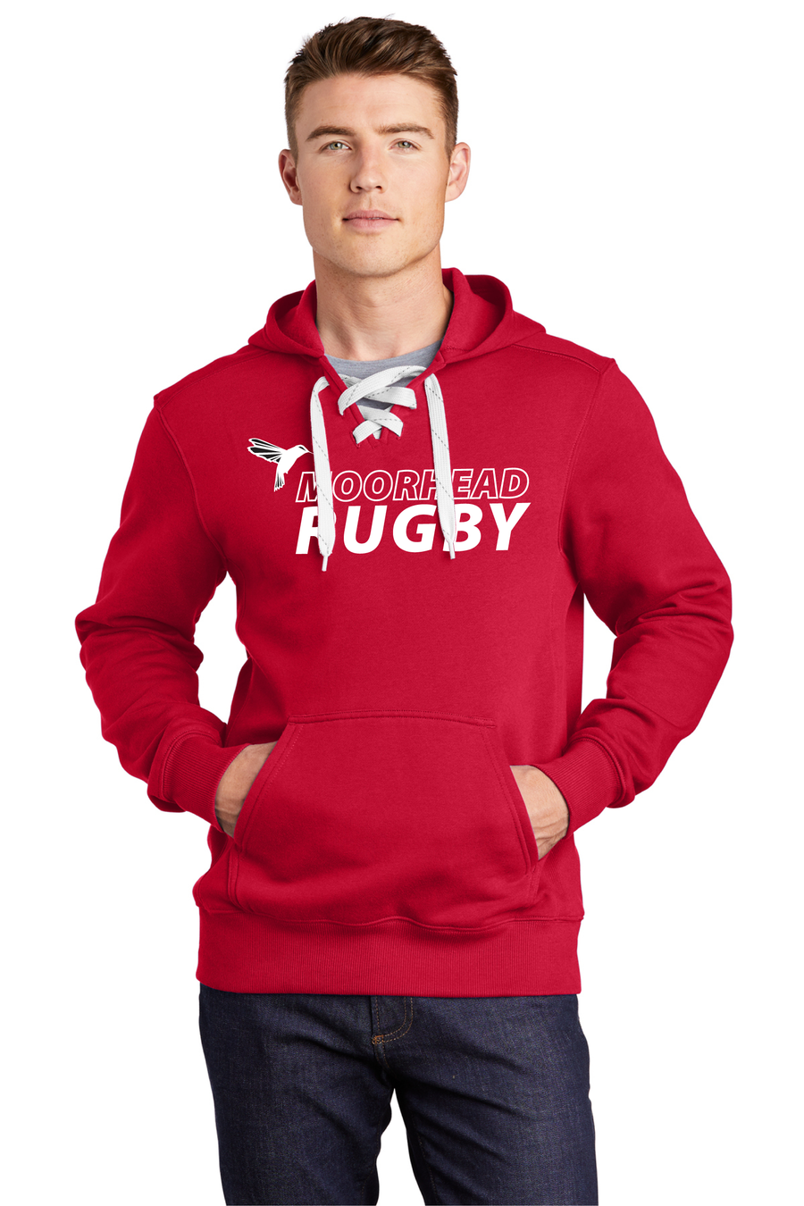 MSUM Rugby Hockey Lace Hoodie