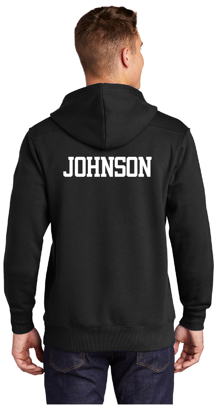 Lace up Moorhead Orchestra hooded sweatshirt