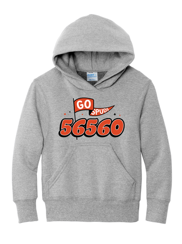 Moorhead Spuds 56560 Pennant Hooded Sweatshirt